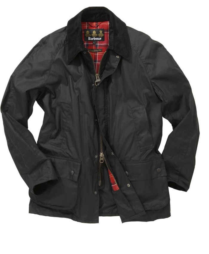 Barbour Ashby Uomo Giacca Di Cerat Nero