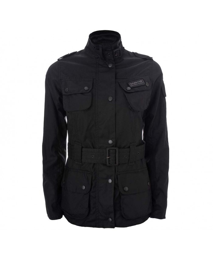 Barbour International Donna Nero