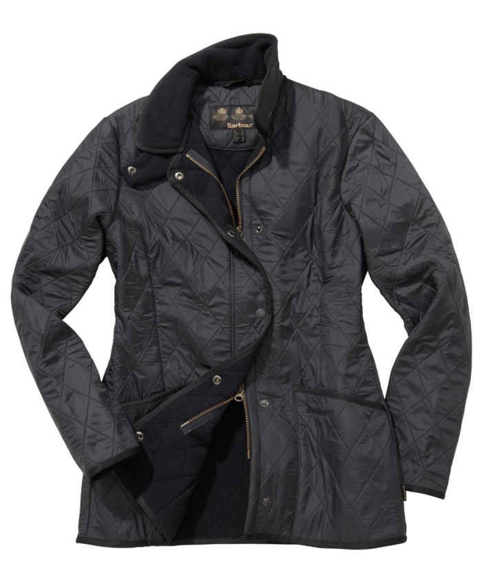 Barbour Trapunta Polare Quilted Donna Nero