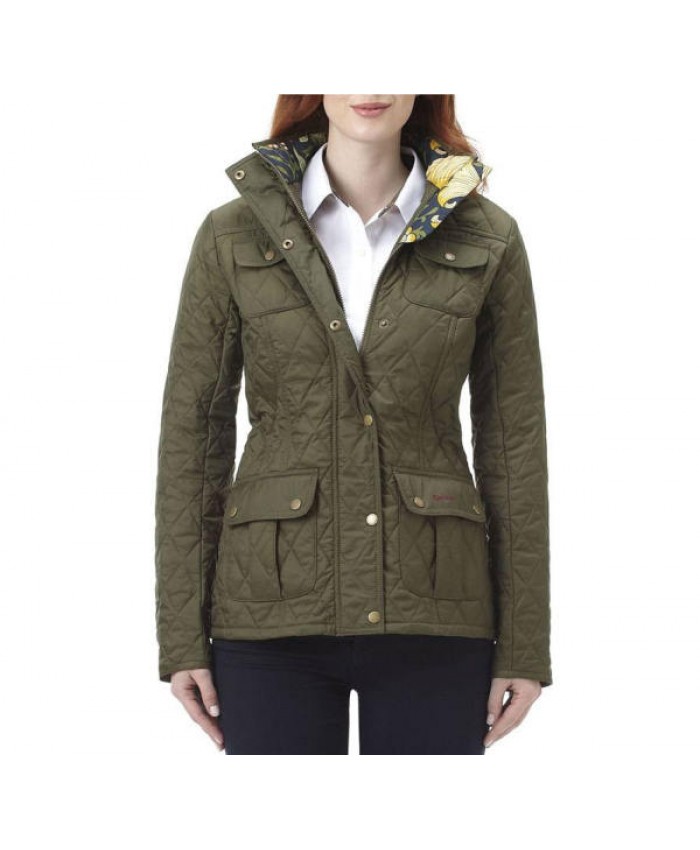 Barbour Annandale Donna Giacca Imbottitat Oliva