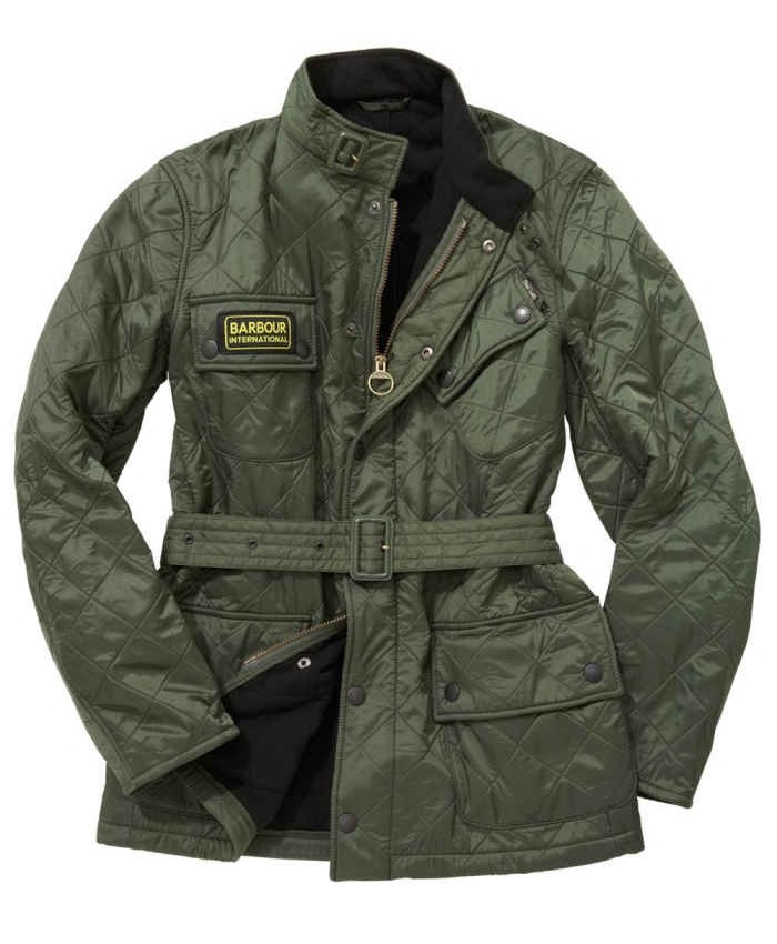 Barbour International Trapunta Polare Uomo Verde