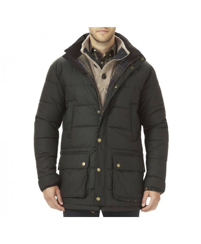 Barbour Hemmingford Uomo Giacca Imbottitat Oliva Scura