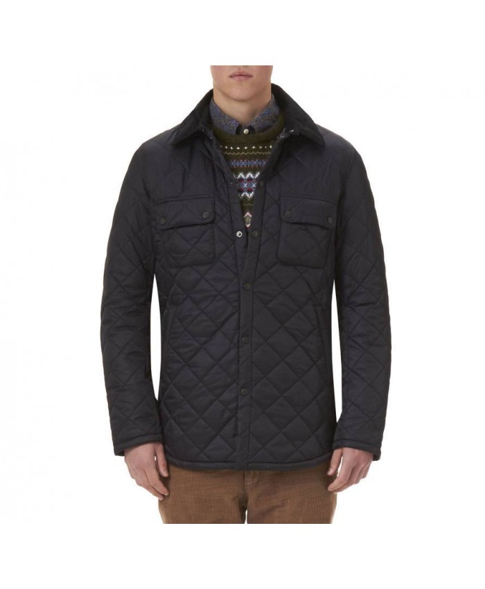 Barbour Akenside Uomo Giacca Imbottitat Marino