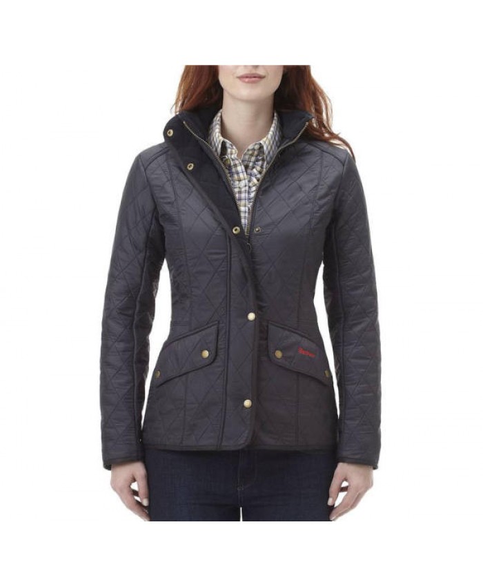 Barbour Cavalry Trapunta Polare Donna Marino