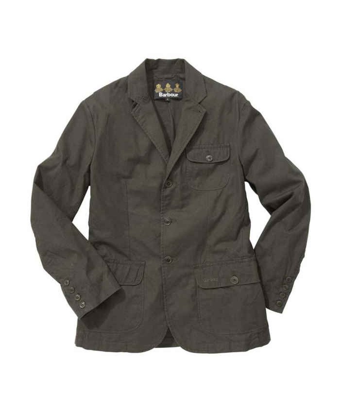 Barbour Stock Uomo Grigio Scuro