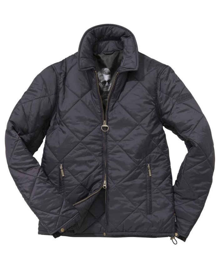 Barbour Lenwood Donna Giacca Imbottitat Marino