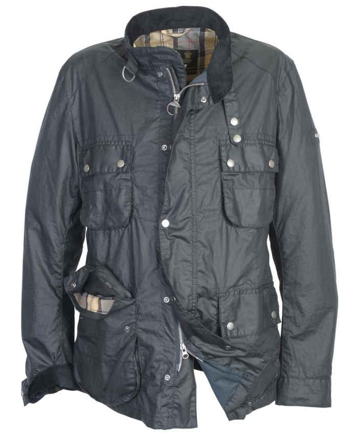 Barbour Mann Uomo Giacca Di Cerat Nero