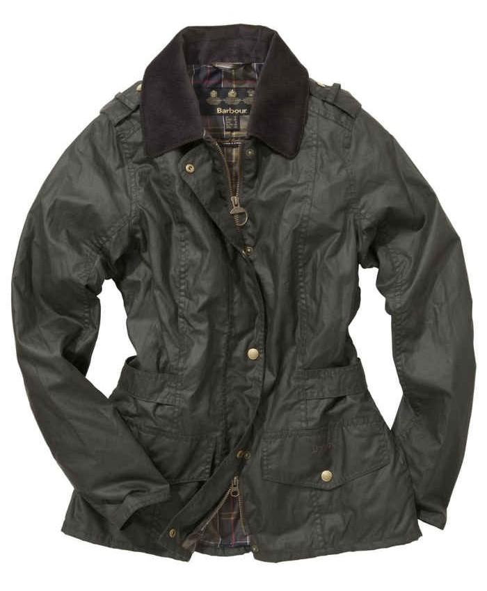 Barbour Tennant Donna Giacca Di Cerat Verde Scuro