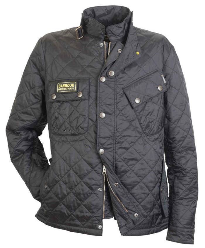 Barbour Tankerville Uomo Giacca Imbottitat Nero