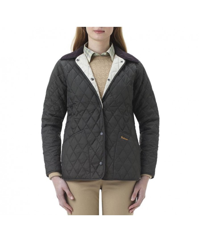 Barbour Shaped Liddesdale Donna Giacca Imbottitat Nero