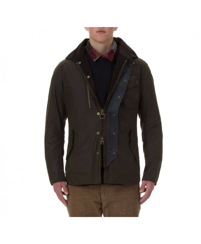 Barbour Cassells Uomo Giacca Di Cerat Cioccolato