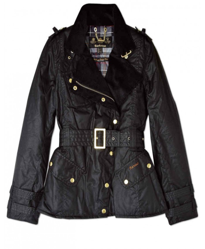 Barbour Cookstown Donna Giacca Di Cerat Nero