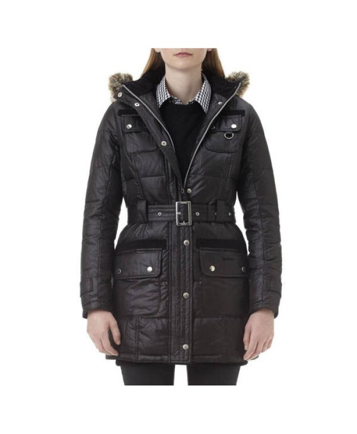 Barbour Artic Donna Nero