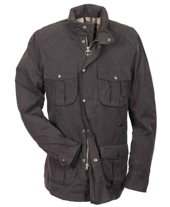 Barbour Pocketeer Uomo Impermeabile Cioccolato