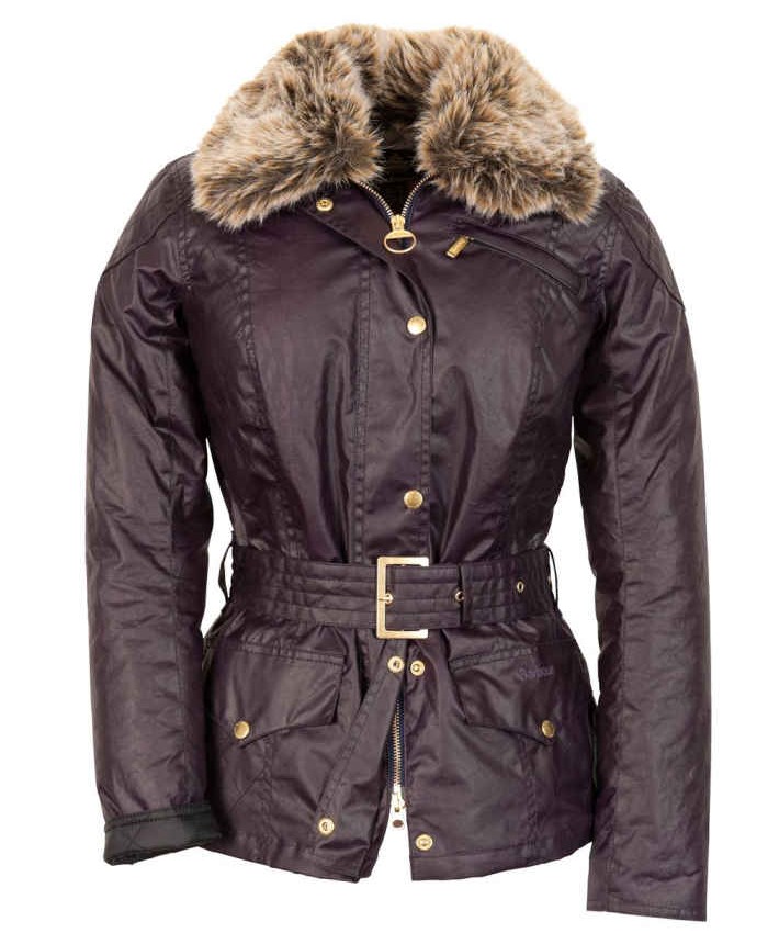 Barbour Ferrera Donna Giacca Di Cerat Viola