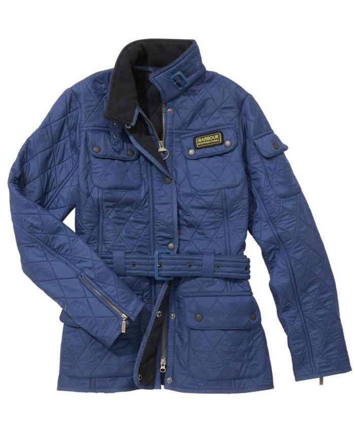 Barbour International Donna Giacca Imbottitat Blu