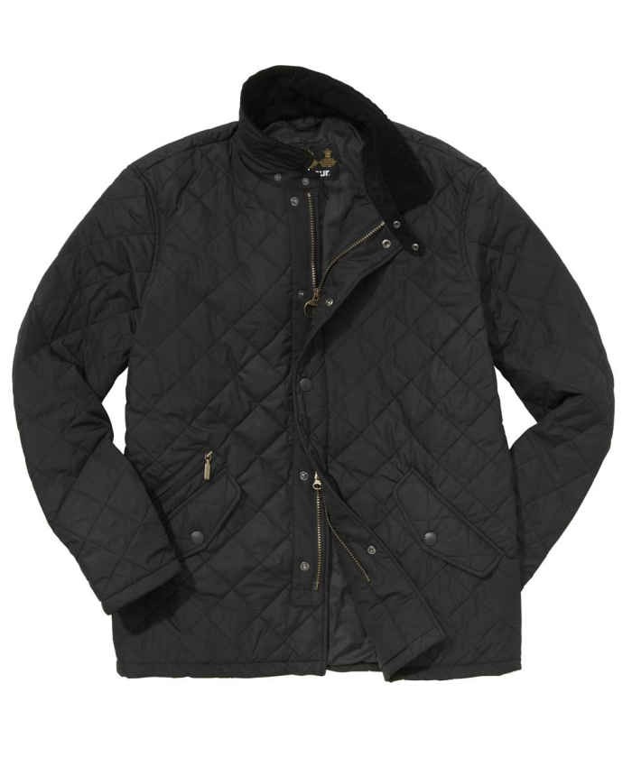 Barbour Putney Sportsquilt Uomo Giacca Imbottitat Nero