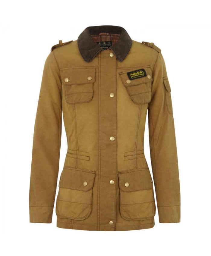 Barbour Haigtxod Donna Giacca Di Cerat Marrone