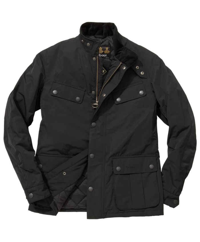 Barbour Adventure Uomo Impermeabile Nero