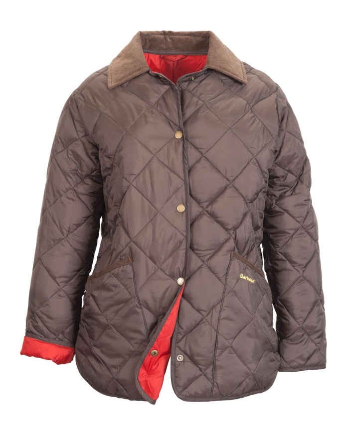 Barbour Dales Liddesdale Donna Giacca Imbottitat Caffè