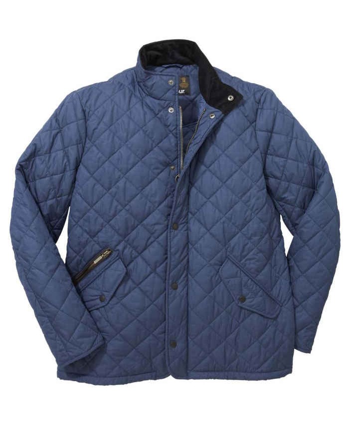 Barbour Chelsea Sportsquilt Uomo Giacca Imbottitat Blu