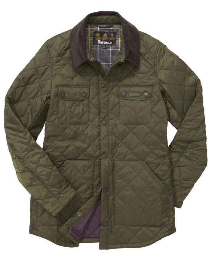 Barbour Fore Uomo Giacca Imbottitat Oliva