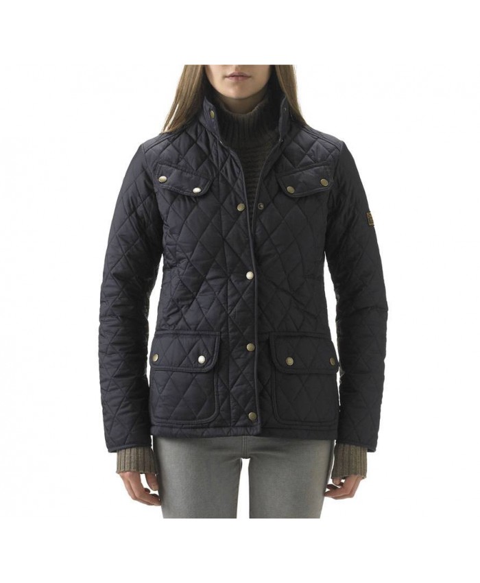 Barbour Vintage Liddesdale Donna Giacca Imbottitat Marino