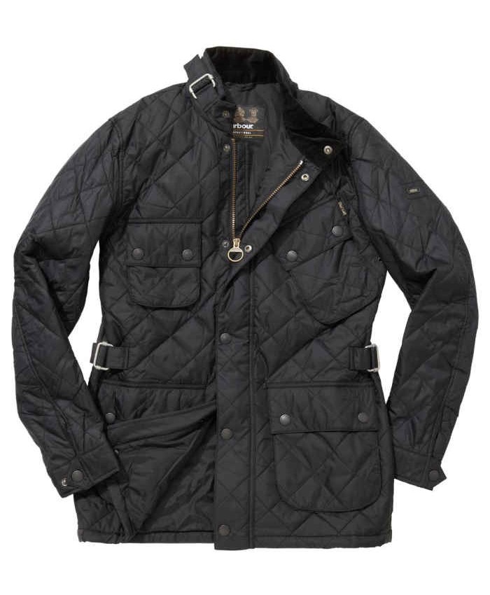 Barbour Buckle Uomo Giacca Imbottitat Nero