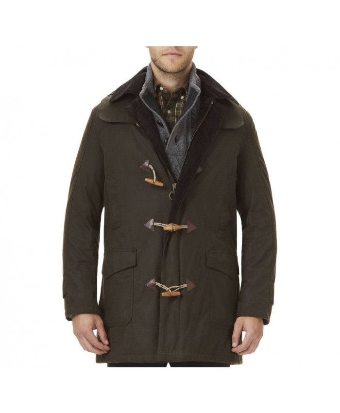 Barbour Kinneff Uomo Giacca Di Cerat Oliva