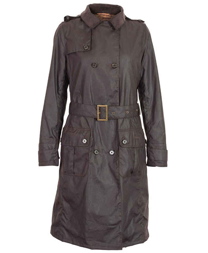 Barbour Pembrey Donna Giacca Di Cerat Cioccolato