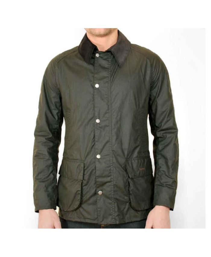 Barbour Barfield Uomo Giacca Di Cerat Verde Scuro