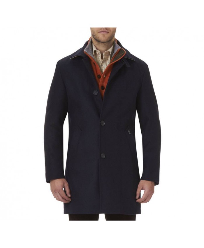 Barbour Pershore Wool Uomo Marino