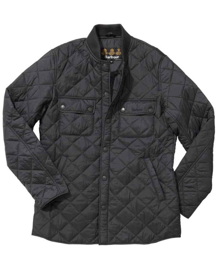 Barbour Winterton Uomo Giacca Imbottitat Nero