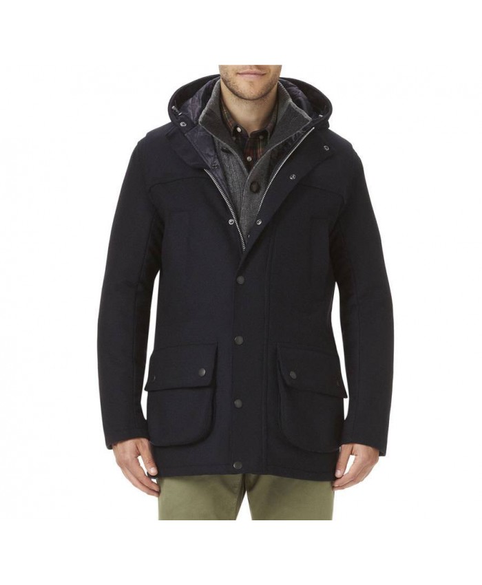 Barbour Aberfeldy Wool Uomo Marino