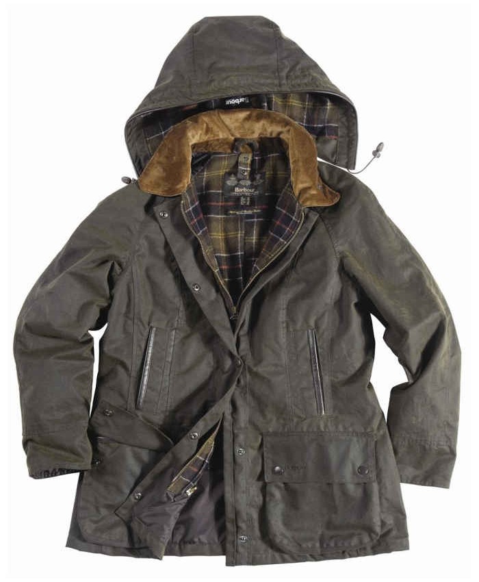 Barbour Beaufront Donna Giacca Di Cerat Cioccolato