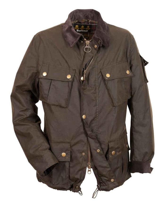 Barbour Longhurst Uomo Giacca Di Cerat Marrone