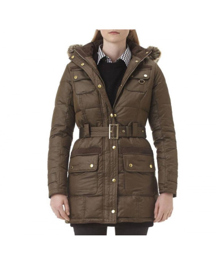 Barbour Artic Donna Marrone