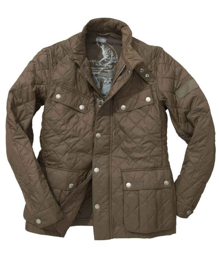 Barbour Ariel Uomo Giacca Imbottitat Marrone