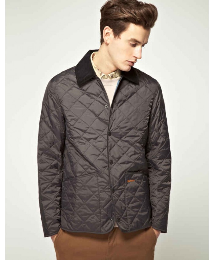 Barbour Grange Uomo Giacca Imbottitat Cioccolato