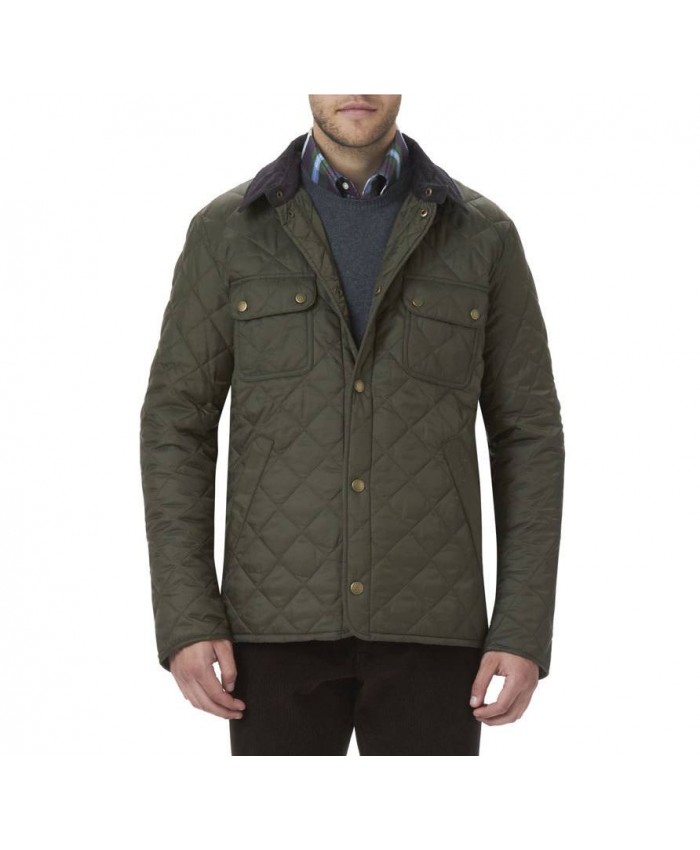 Barbour Tinford Uomo Giacca Imbottitat Oliva