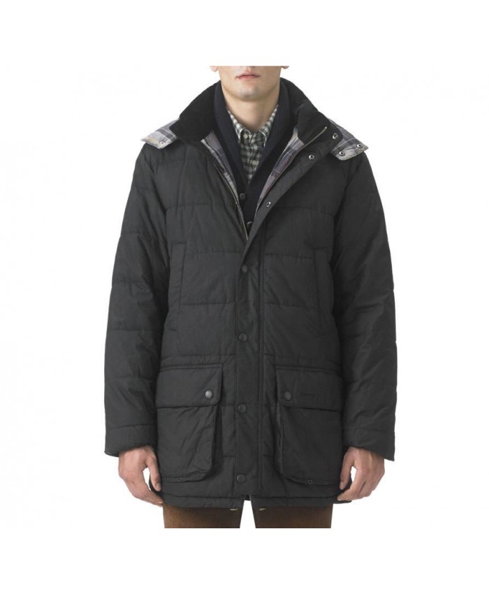 Barbour Hemmingford Uomo Giacca Imbottitat Nero