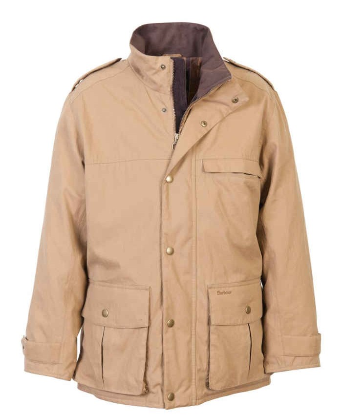 Barbour Horton Uomo Impermeabile Marrone