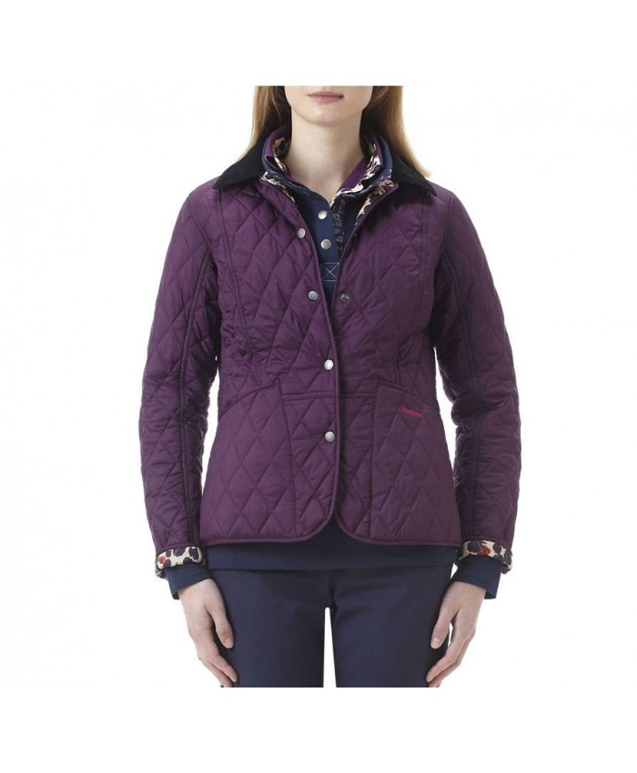 Barbour Print Liddesdale Donna Rosso