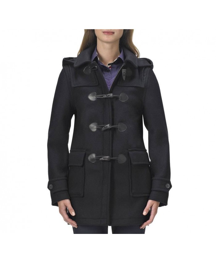 Barbour Durham Donna Impermeabile Nero