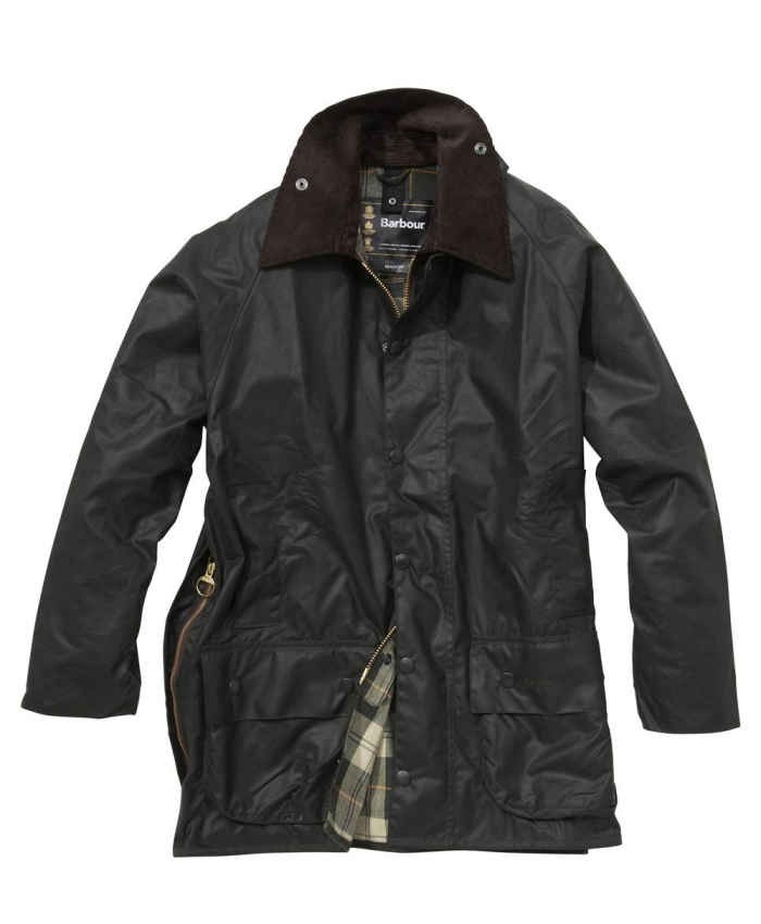 Barbour Beaufort Uomo Giacca Di Cerat Nero