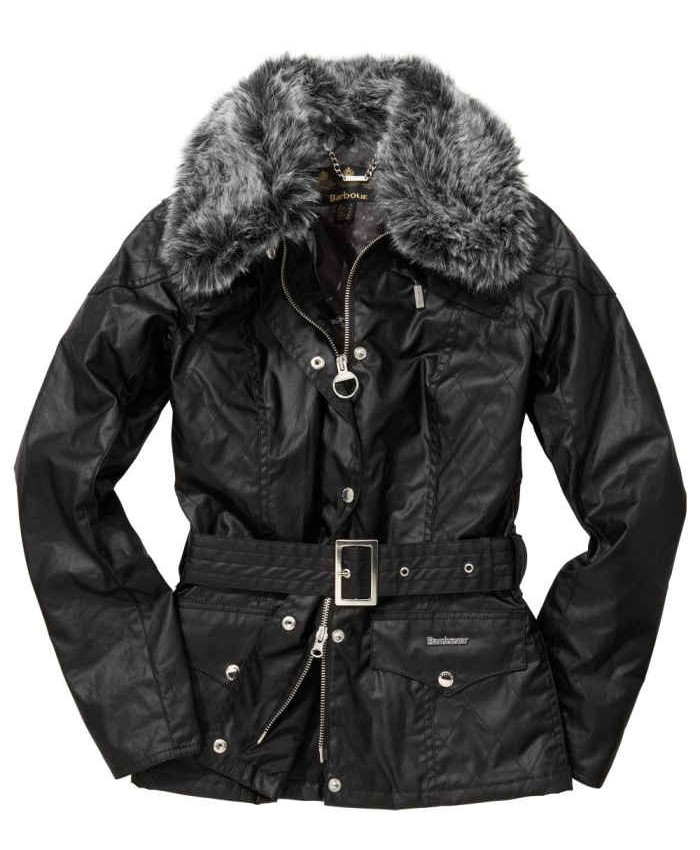 Barbour Ferrera Donna Giacca Di Cerat Nero