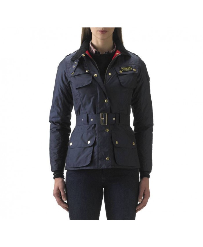 Barbour Outlaw Donna Impermeabile Marino