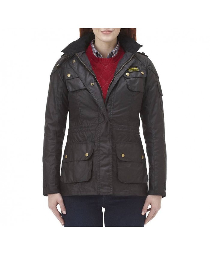 Barbour Utility Donna Giacca Imbottitat Cioccolato