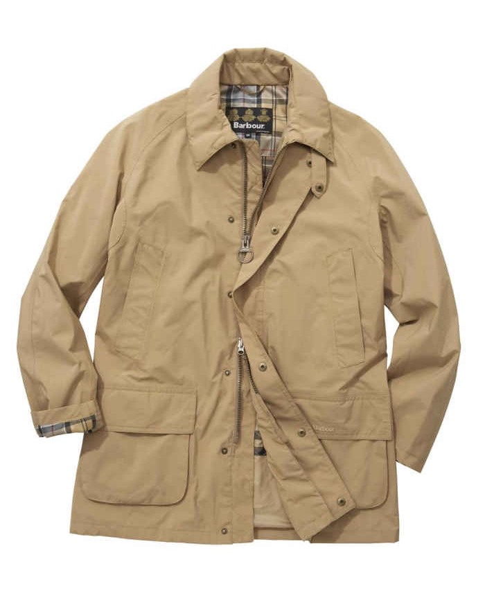 Barbour Porter Uomo Impermeabile Cachi