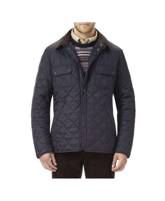 Barbour Tinford Uomo Giacca Imbottitat Marino